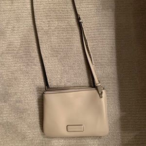 White Marc Jacobs cross body bag. Never used